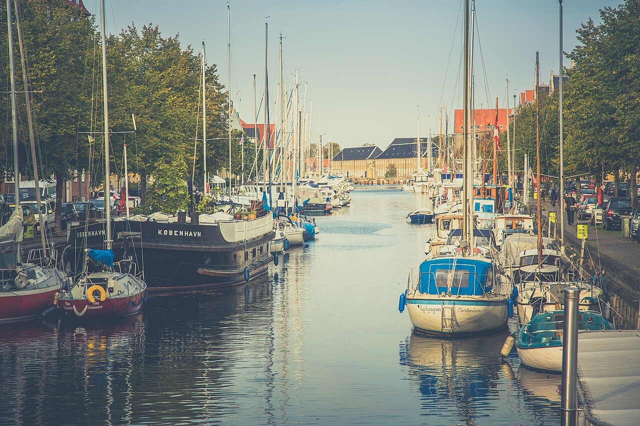 Christianshavn Canal in Copenhagen